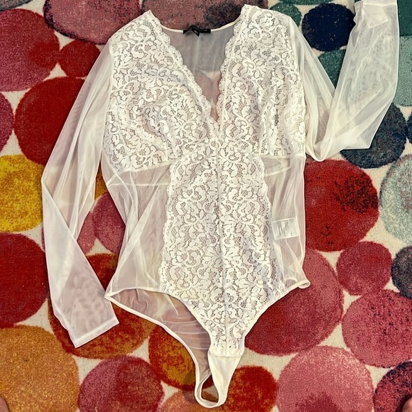 Lace/mesh bodysuit - Picture 1 of 7